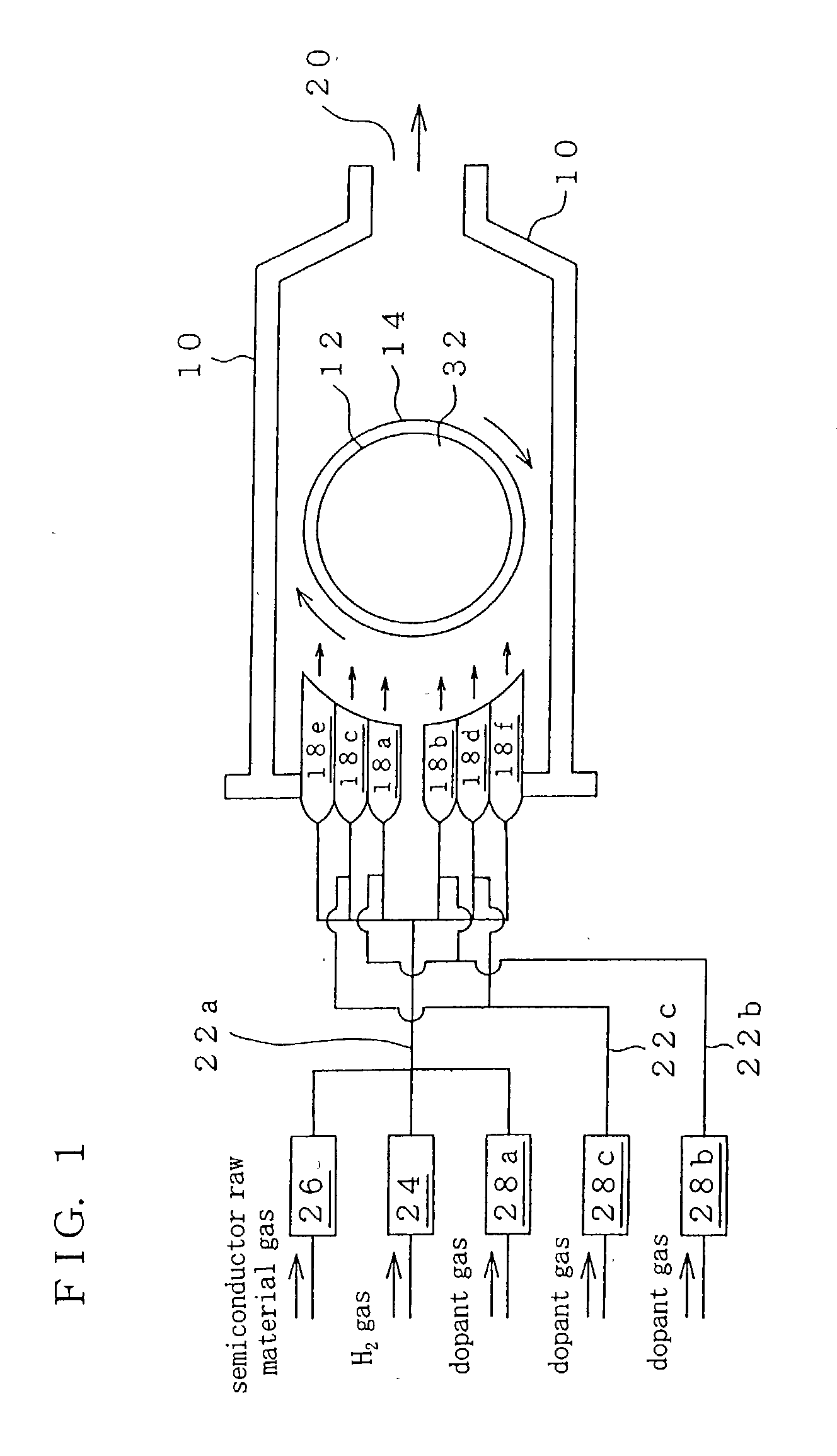 Semiconductor wafer and vapor phase growth apparatus