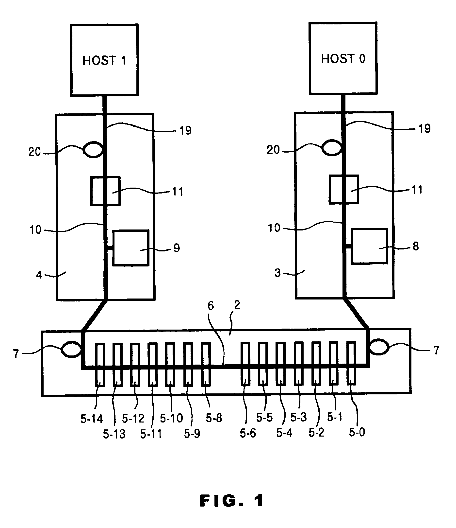 Computer system bus interface and control method therefor