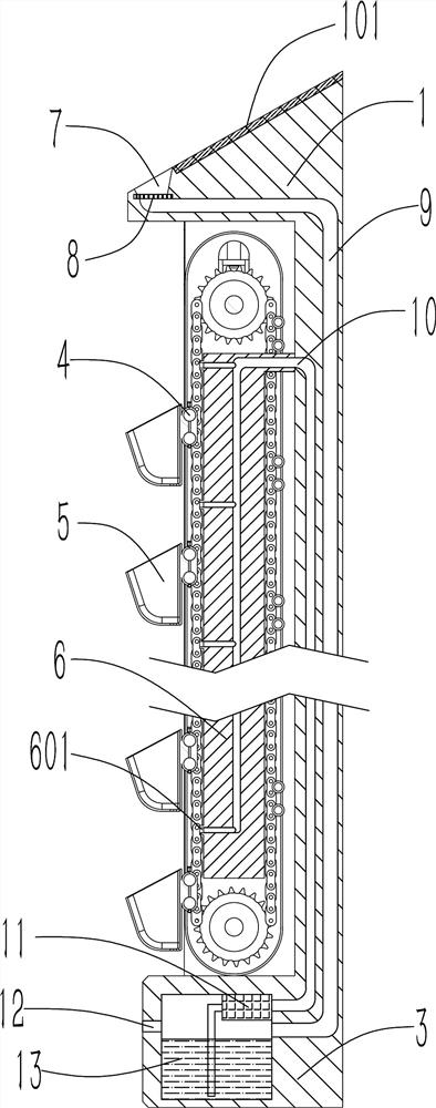 Green and environment-friendly building wall