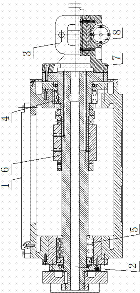 Machine head structure with eccentric clamp