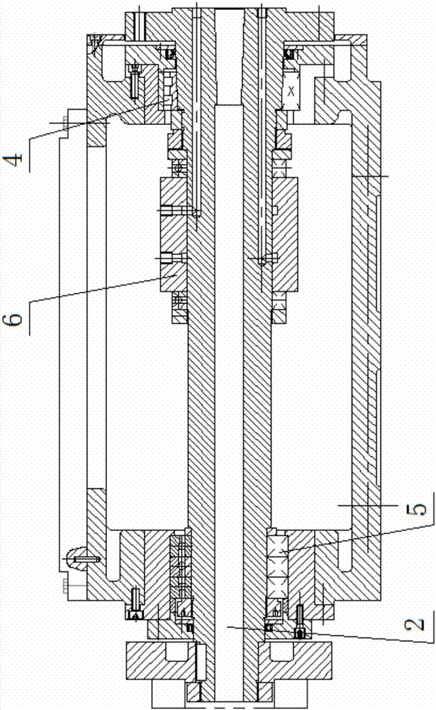 Machine head structure with eccentric clamp