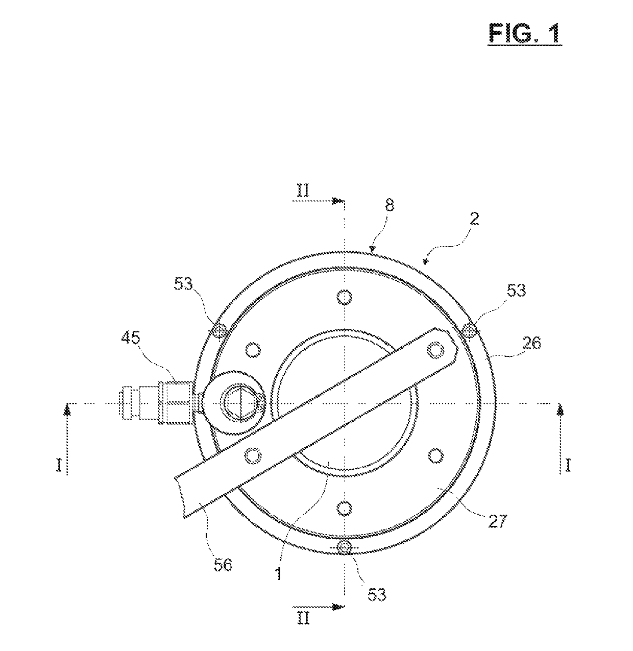 Rod tensioning device and assembly process of such a device on a rod