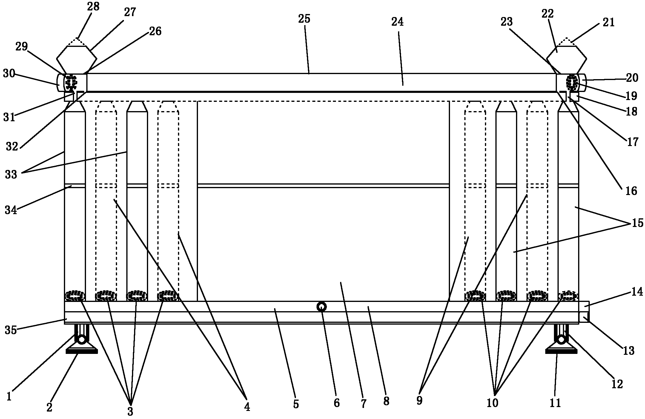 Multifunctional traffic safety barrier