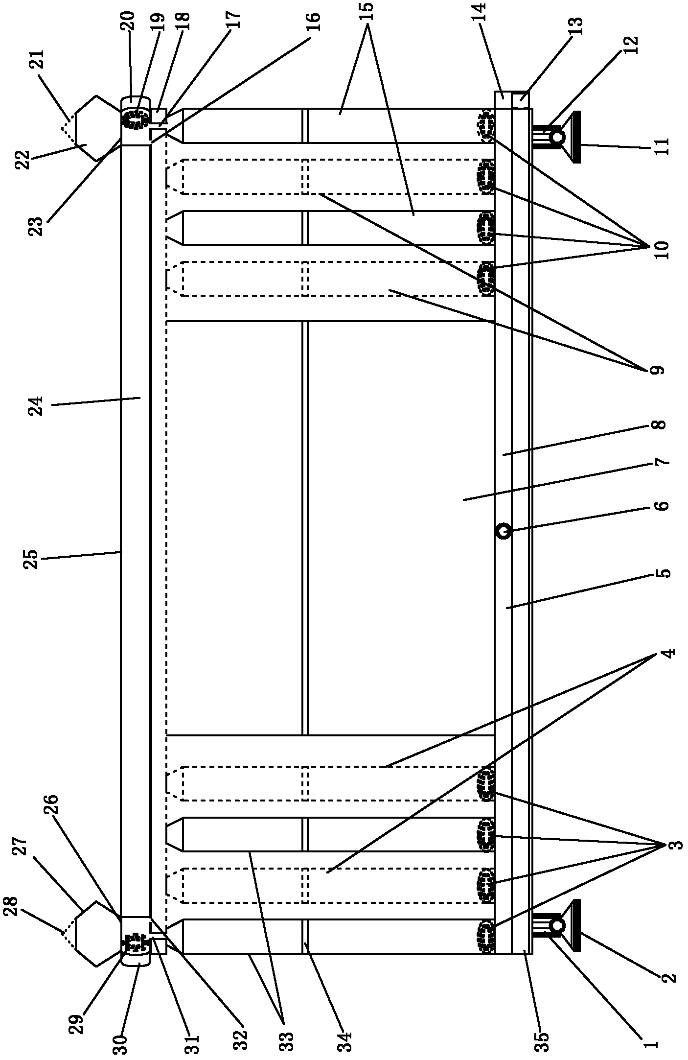 Multifunctional traffic safety barrier