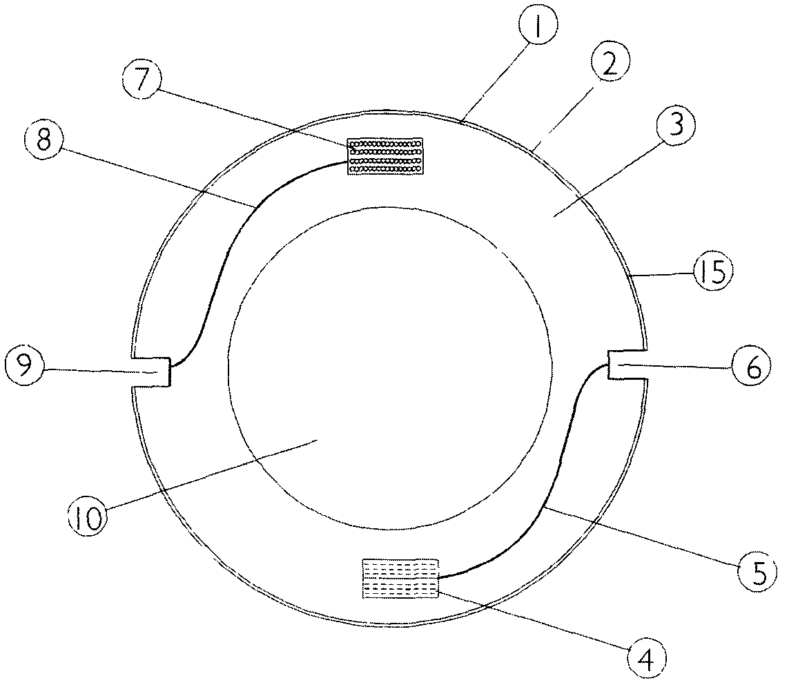 A multifunctional magnetic therapy badge capable of preventing and treating diseases