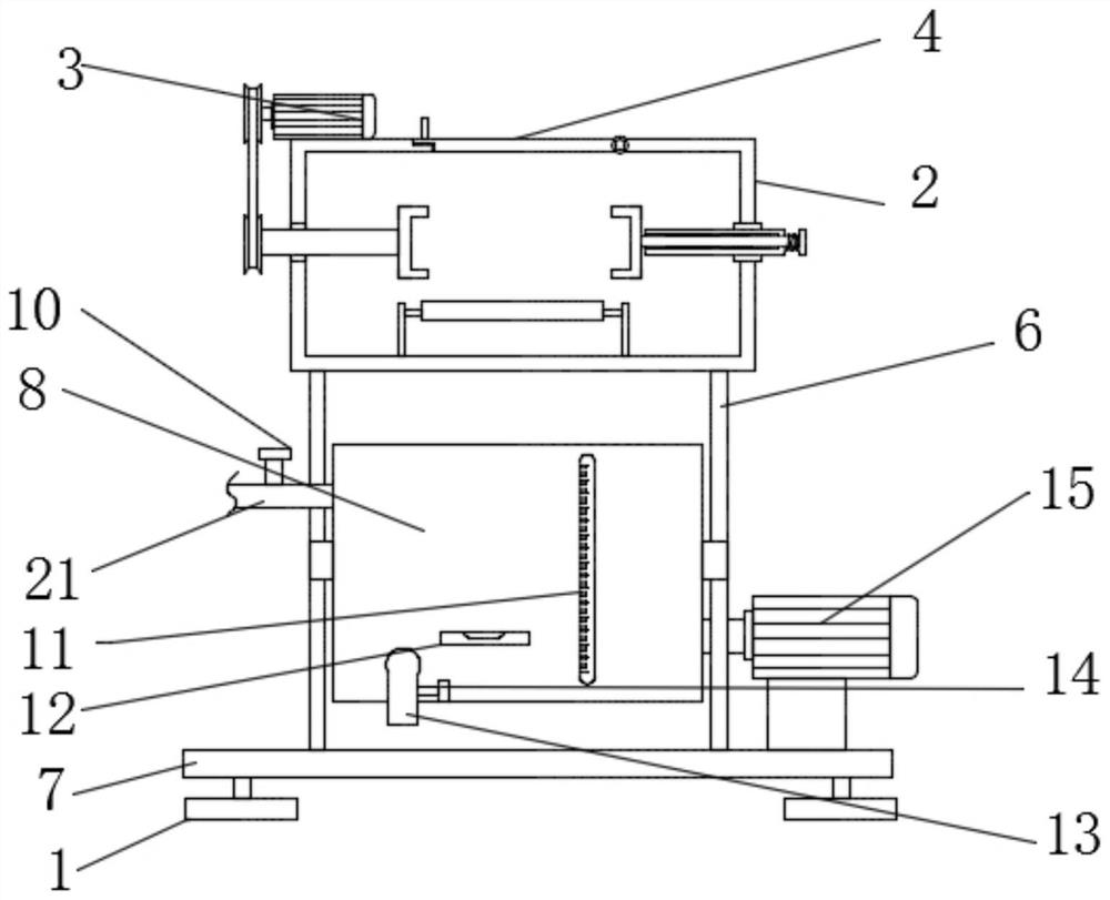 Roadbed compactness test detection equipment