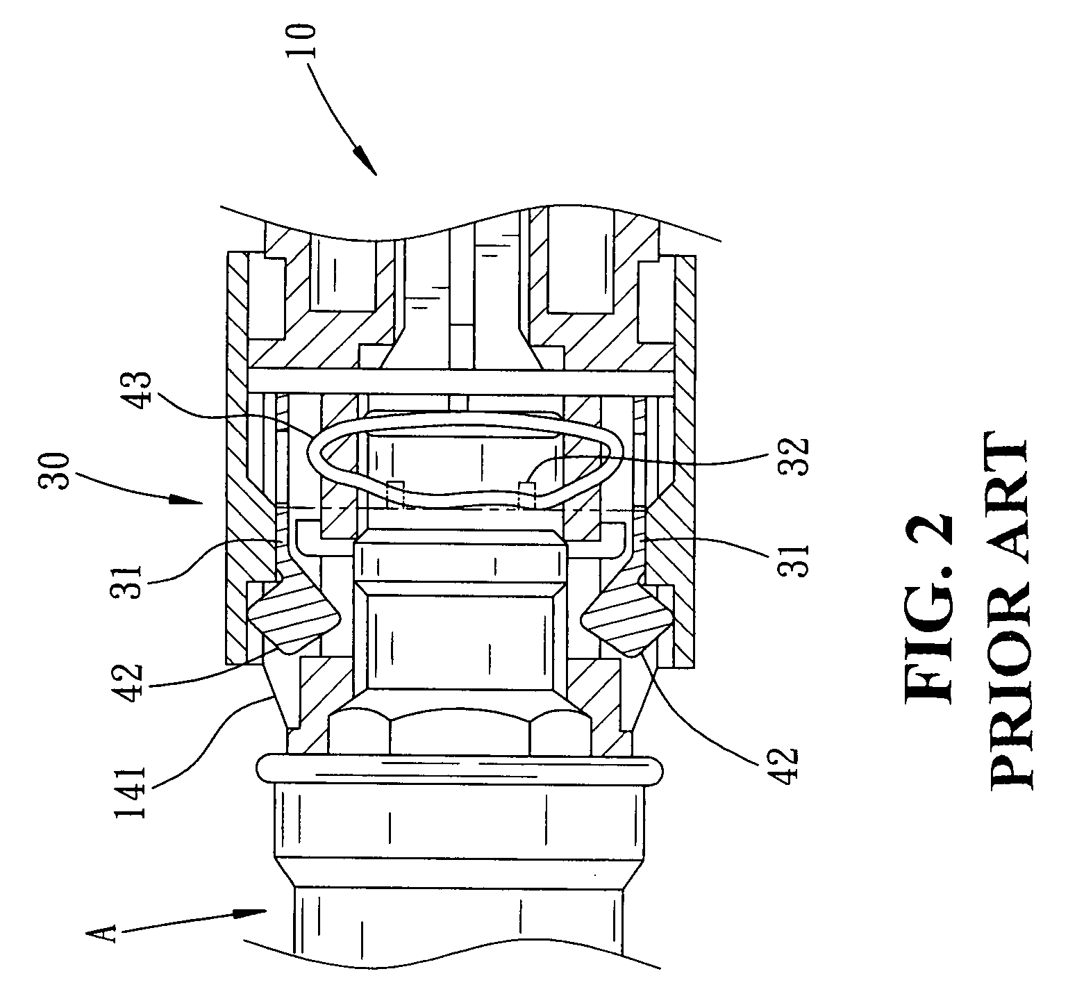 Fluid connector for garden use