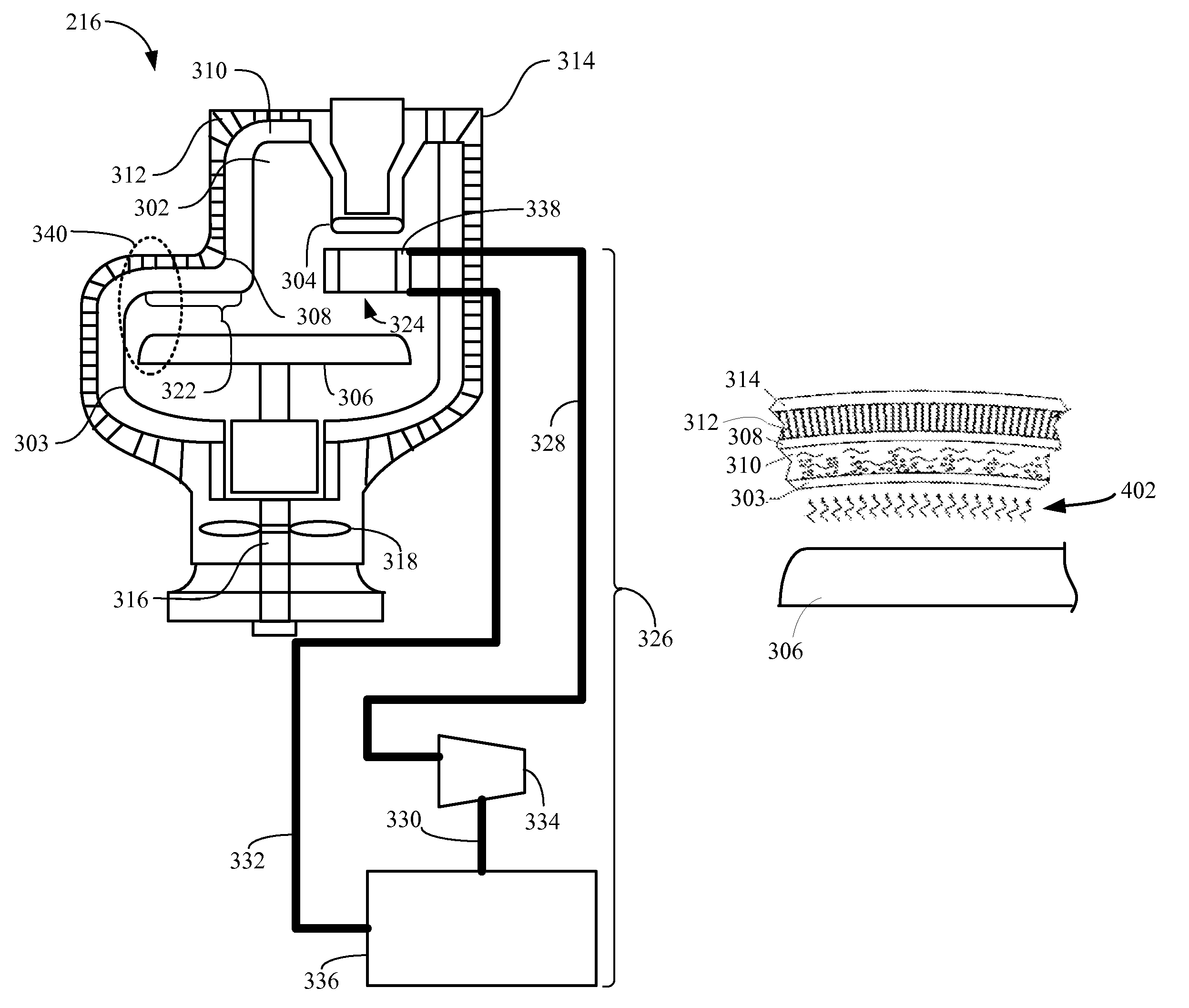 Systems and apparatus for integrated X-Ray tube cooling