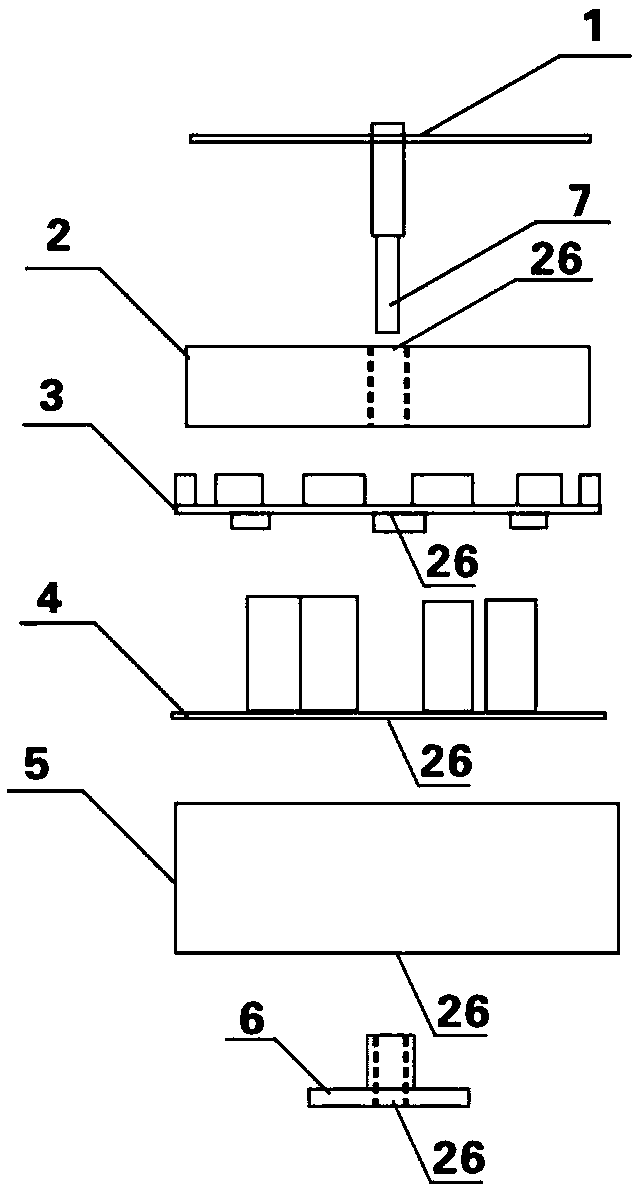 Modular method for universal electrode for liquid electrolysis