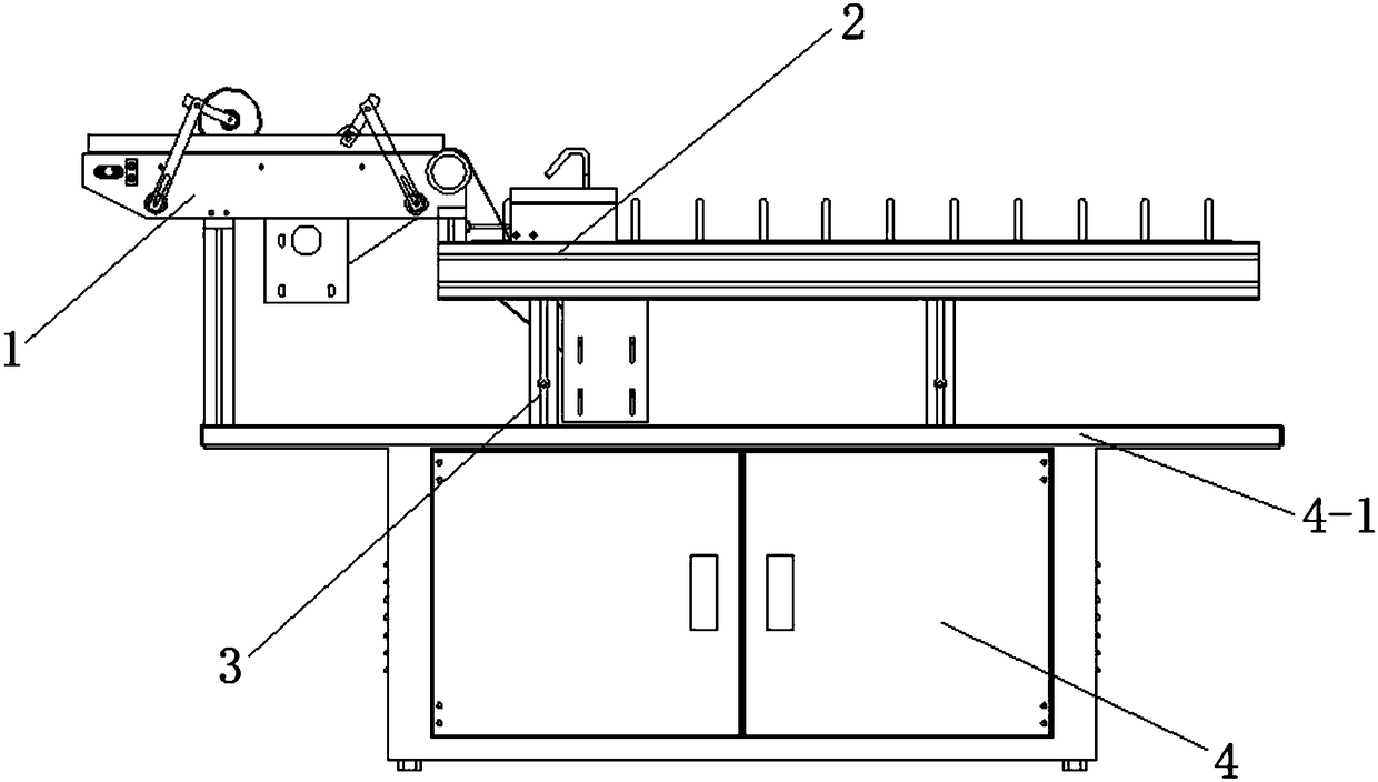 Card collection device for intelligent card packaging equipment