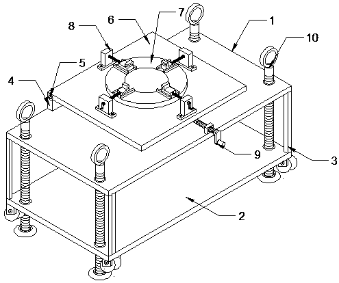 Simple automobile welding fixture