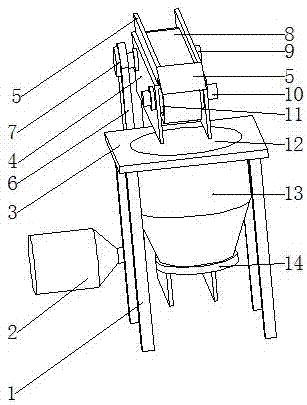 A method for automatic quantitative distribution of concrete ingredients