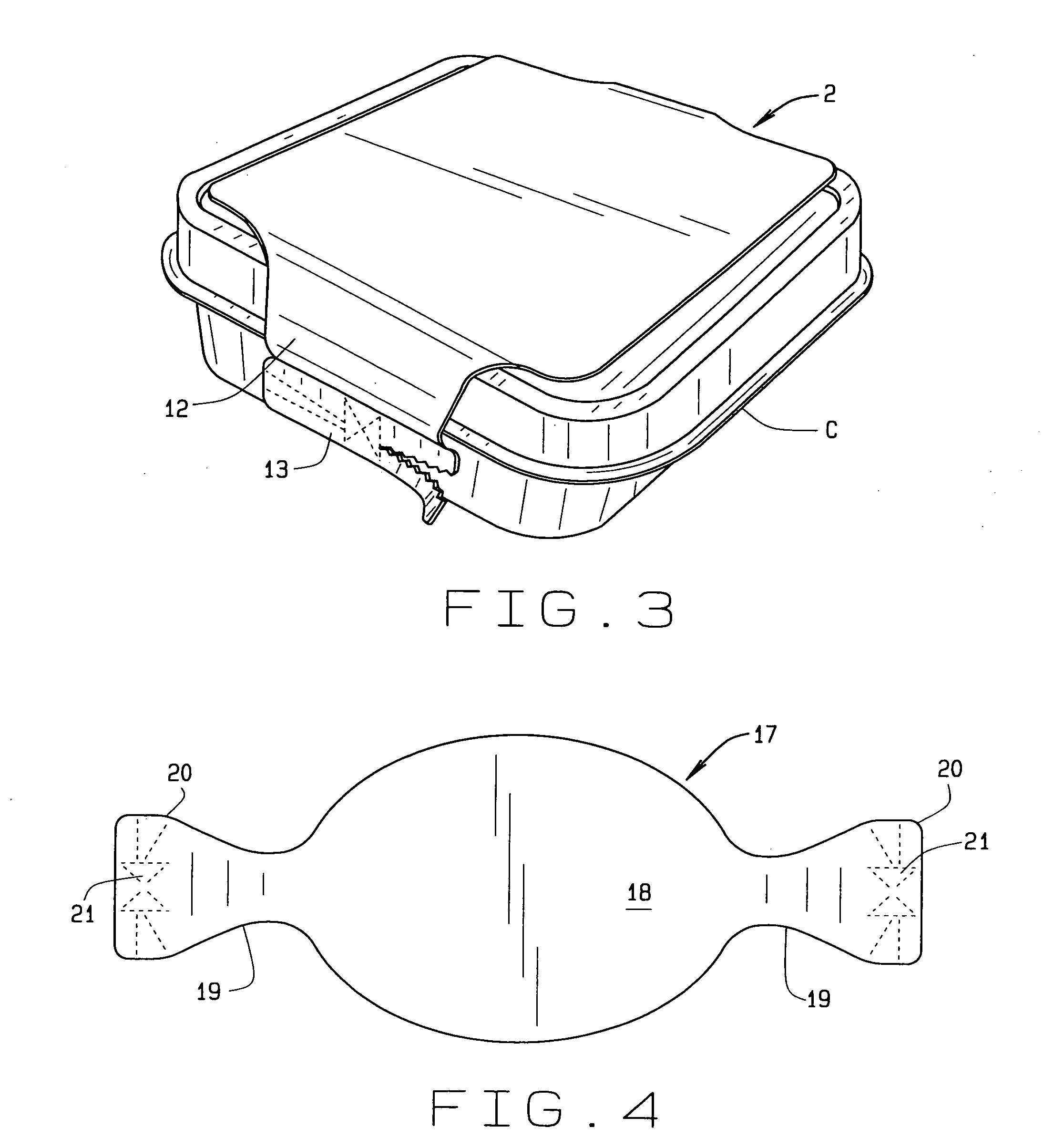 Security inherent wrap label with patterned adhesive