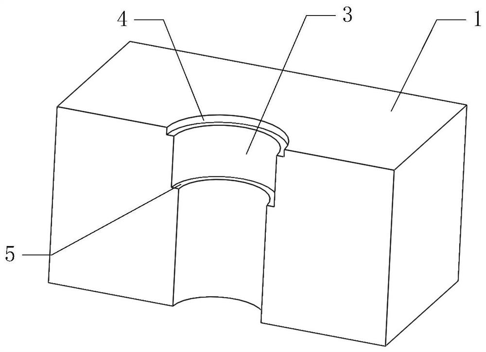 Non-blocking bathroom drainage assembly with long service cycle