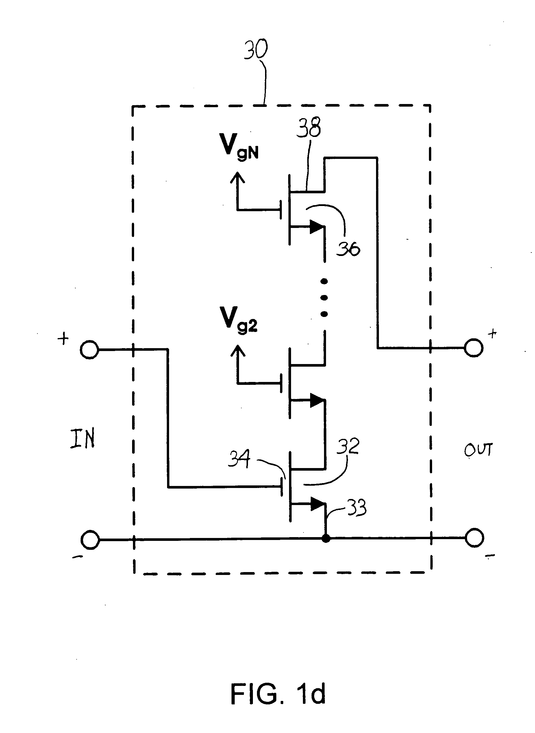 Distributed circular geometry power amplifier architecture