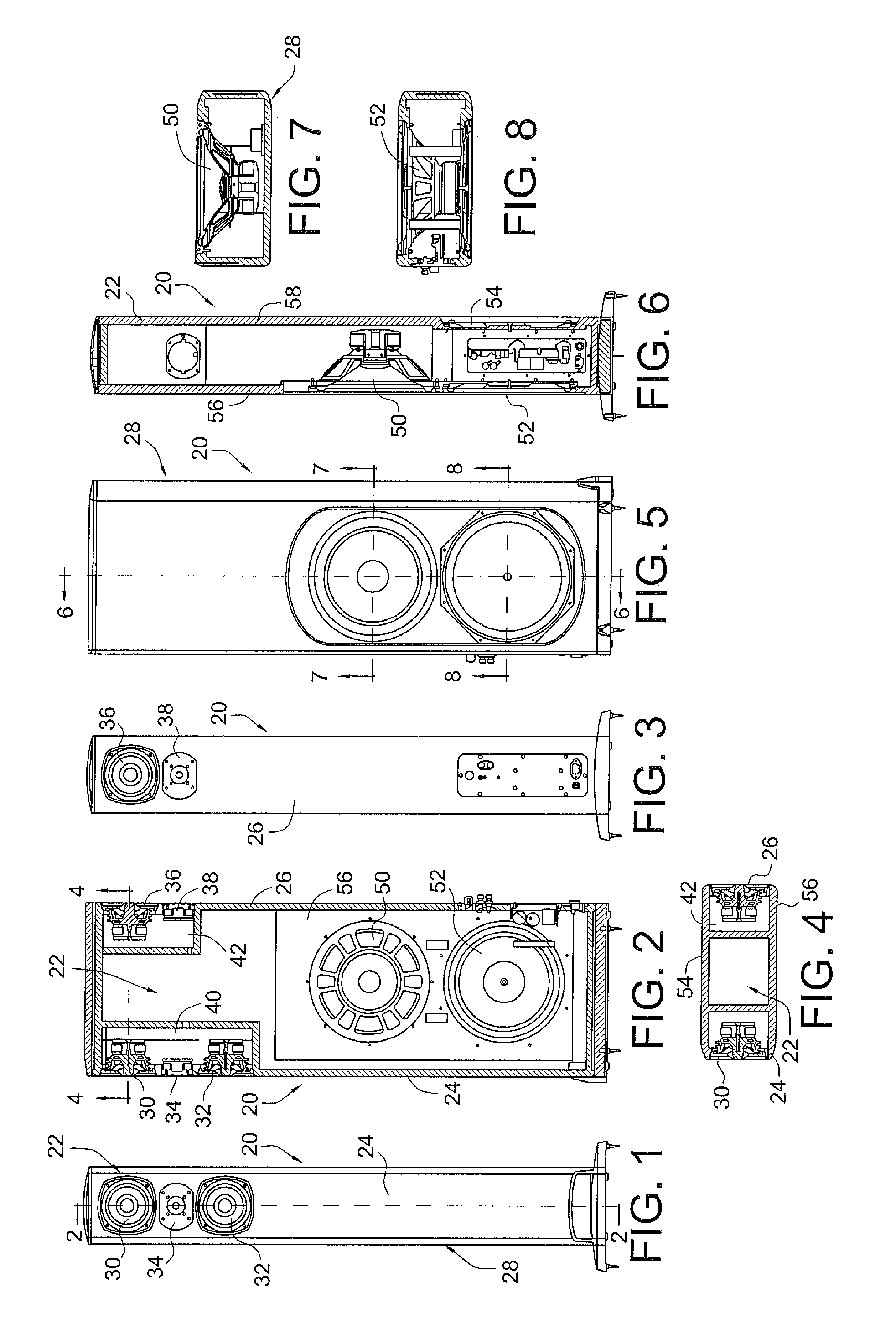 Bipolar speaker with improved clarity