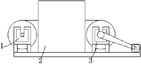 Textile cloth dividing device