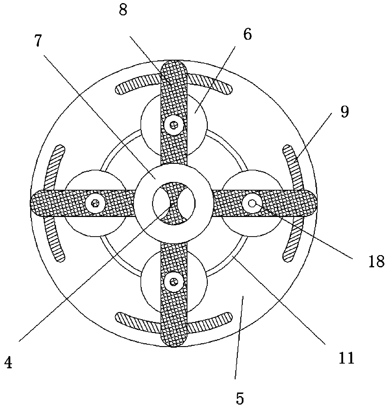 A performance testing device for a gantry crane