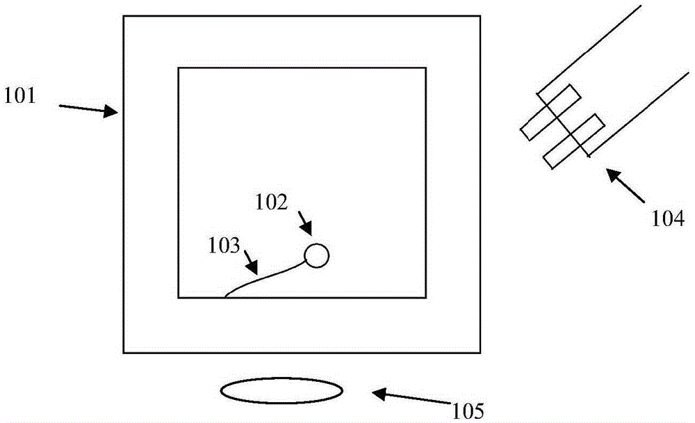 Biological single molecule manipulation detection system based on lateral magnetic tweezer, and corresponding capillary tube thereof