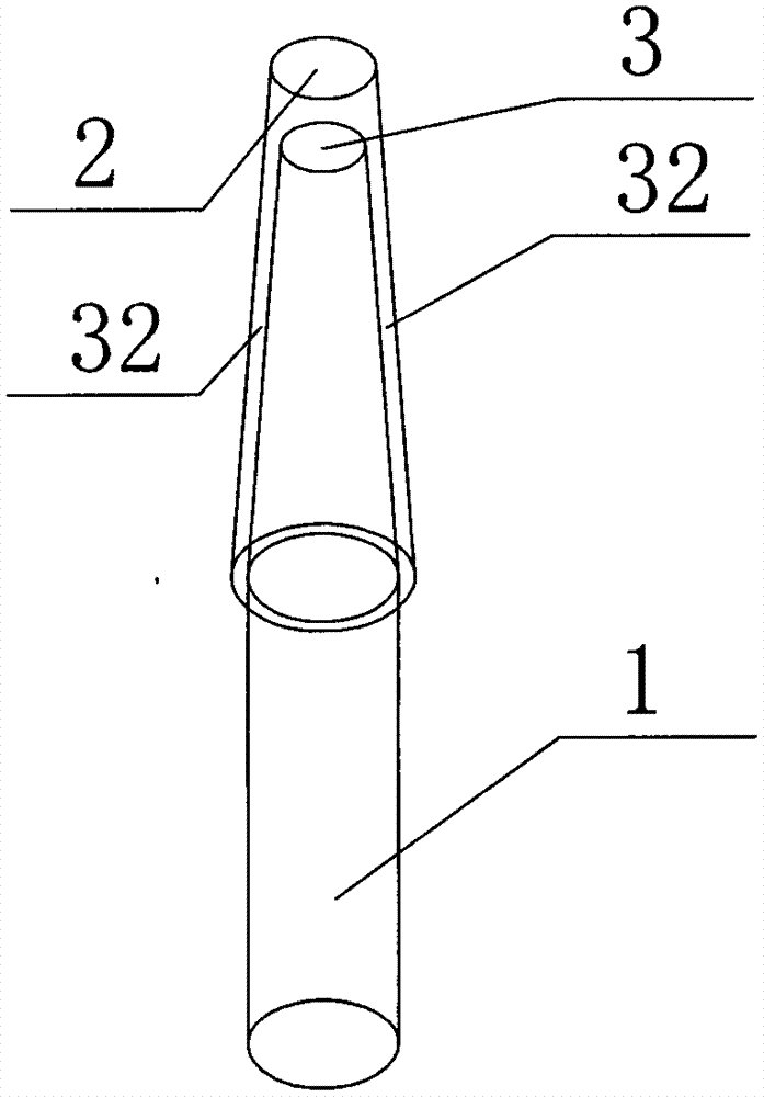 Air exhauster adopting vacuum pipe for driving and conical sleeve pipe for accelerating