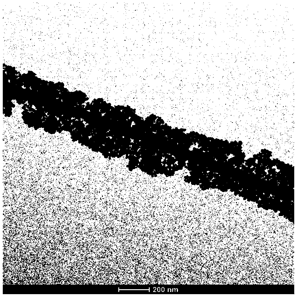 Narrow frequency band microwave response material and manufacturing method thereof