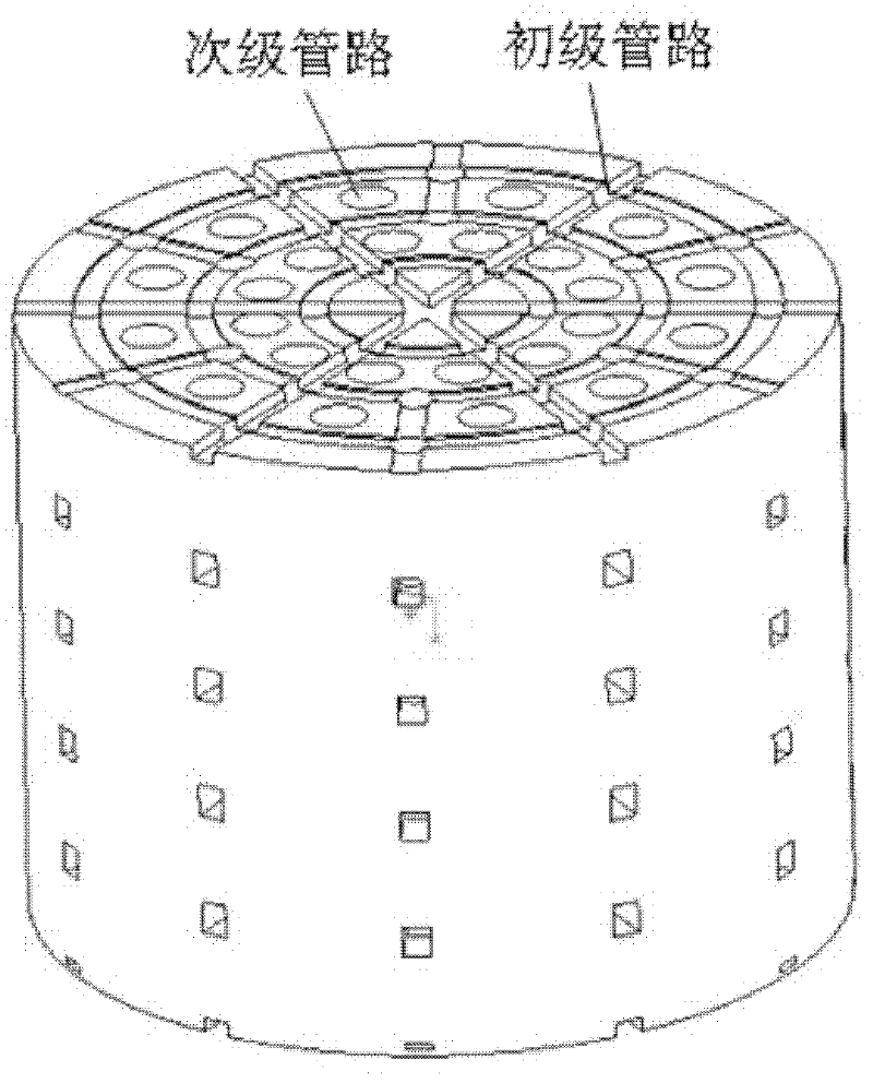 Porous magnesium alloy/biological ceramic bionic composite support and quick forming method thereof