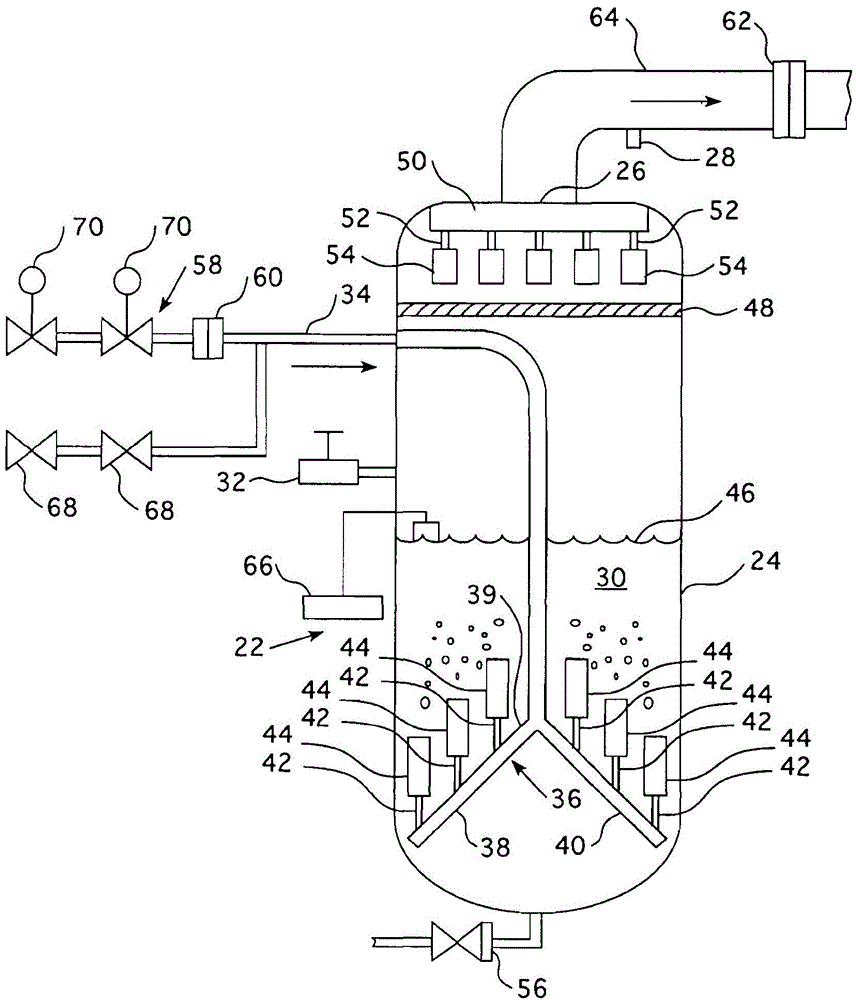 Filter for a nuclear reactor containment ventilation system