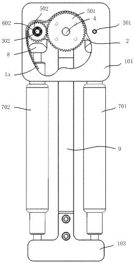 Antagonistic pneumatic muscle-driven bionic knee joint with variable rotation axis and large rotation angle