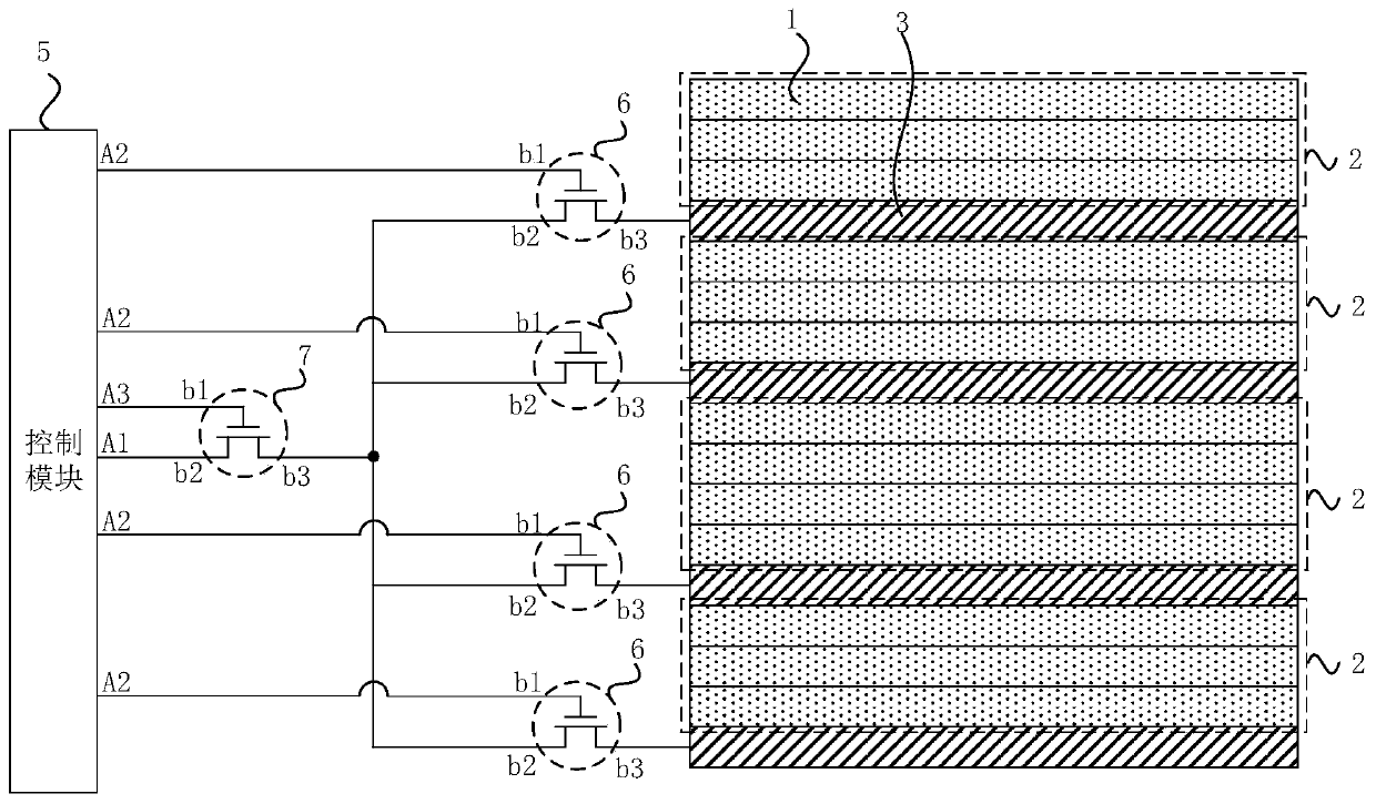 Battery heating control device and heating control method