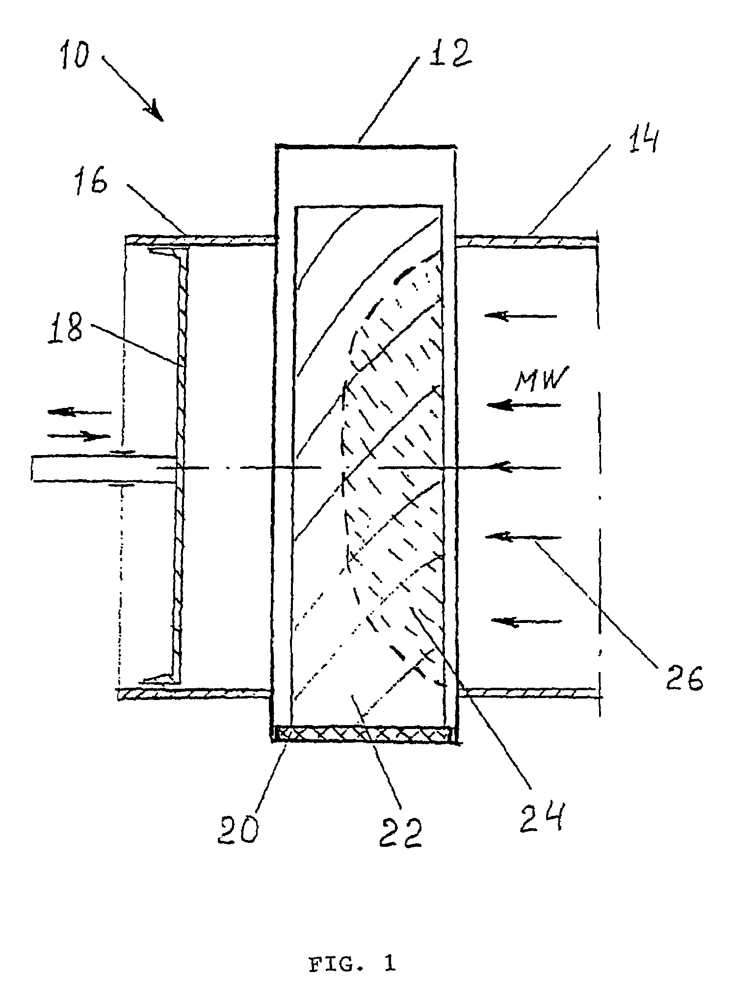 Method of microwave treatment of wood