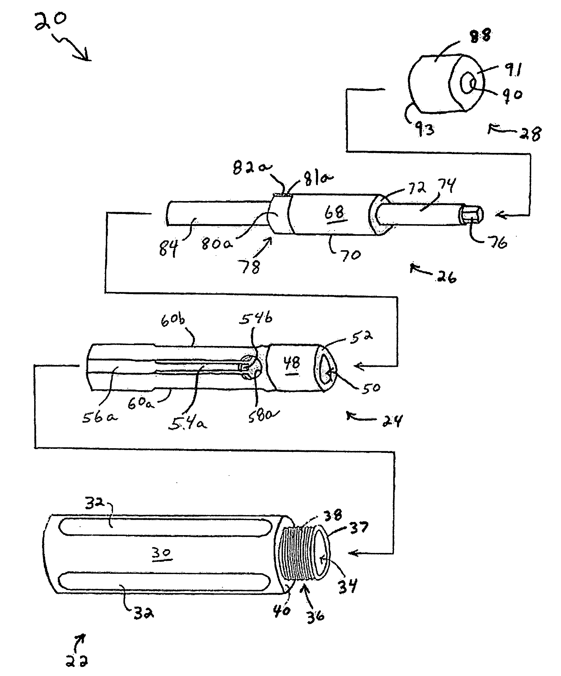 Torque limiting driver with easily disassembled components for sterilization