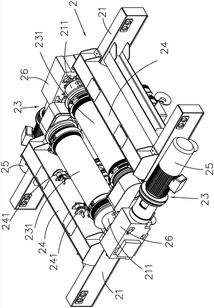 Winch type pipe sheet hanging machine suitable for large shield tunneling machine