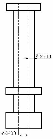 Manufacturing method of small-inner-diameter hollow spindle