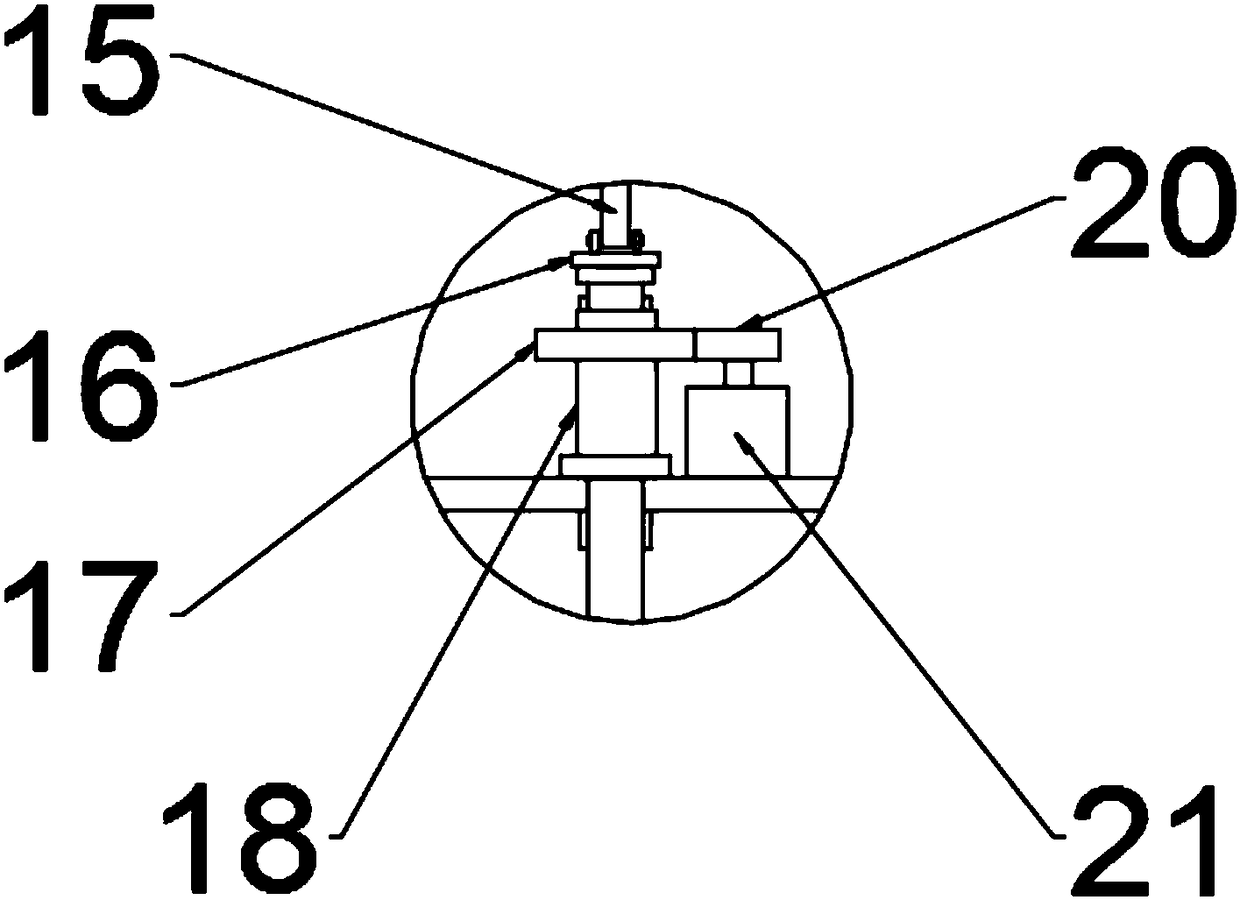 Sand screening device for constructional engineering