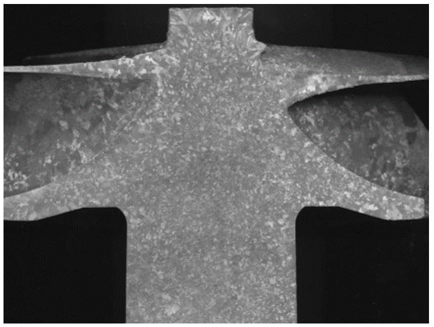 A preparation method of integral fine-grain radial impeller casting