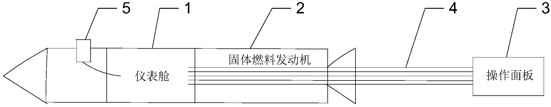 Vacuole pressure data acquisition device of high-speed underwater navigation body