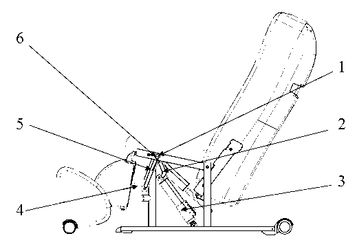 Shank and foot massaging device of massage chair