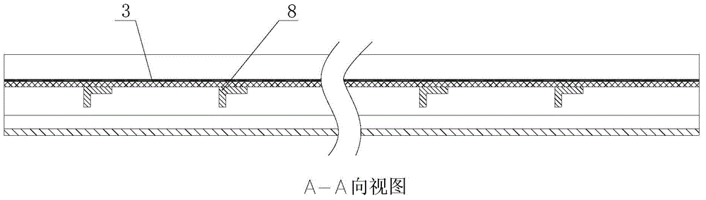 All-transparent type luminous road sign