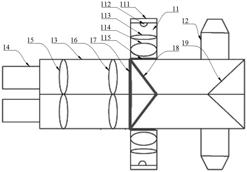 Composite fluorescence microscopy system for nano material transfer