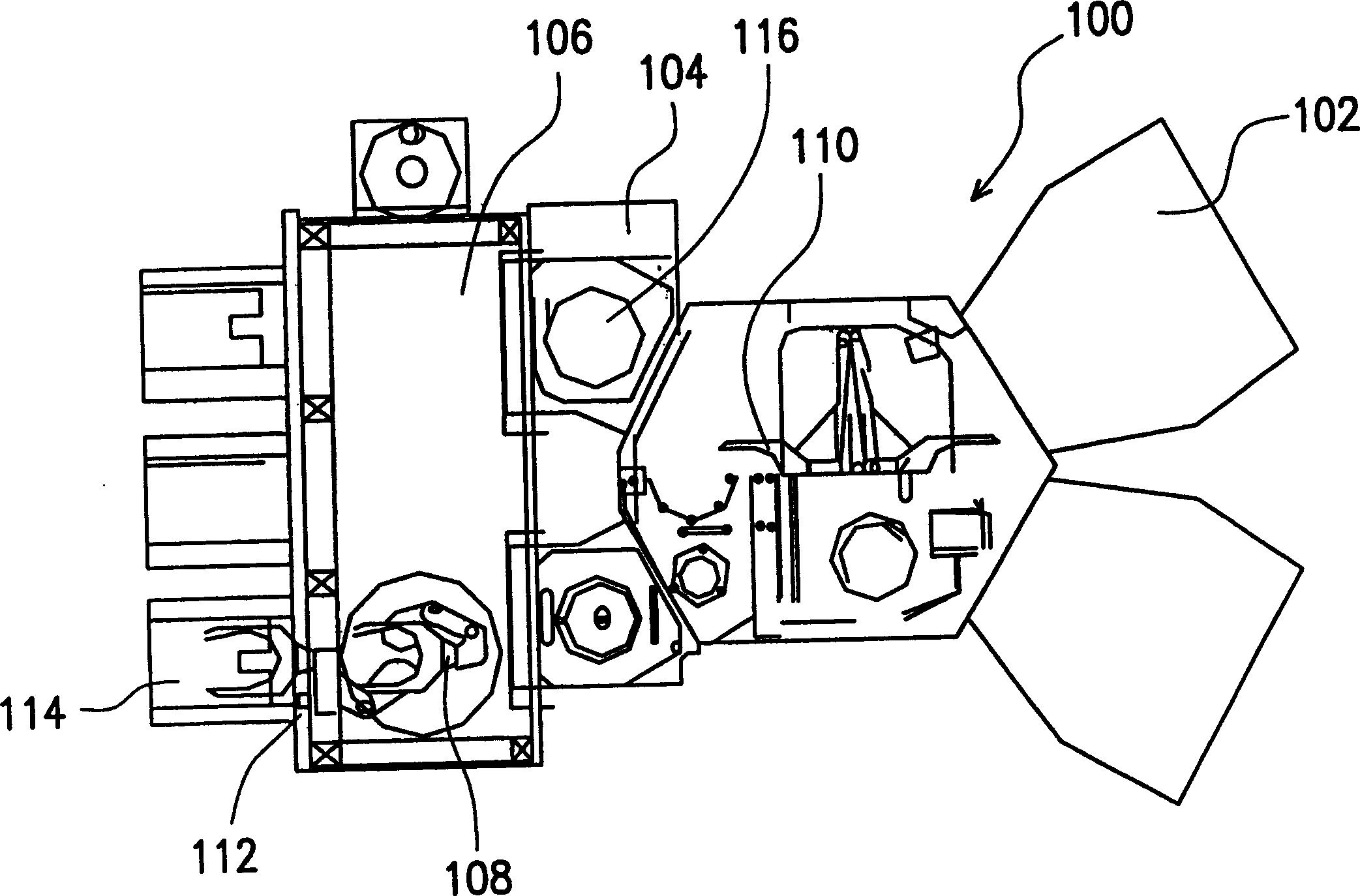 Open wafer box before prevetion of outgassing pollution and method for preventing outgassing pollution