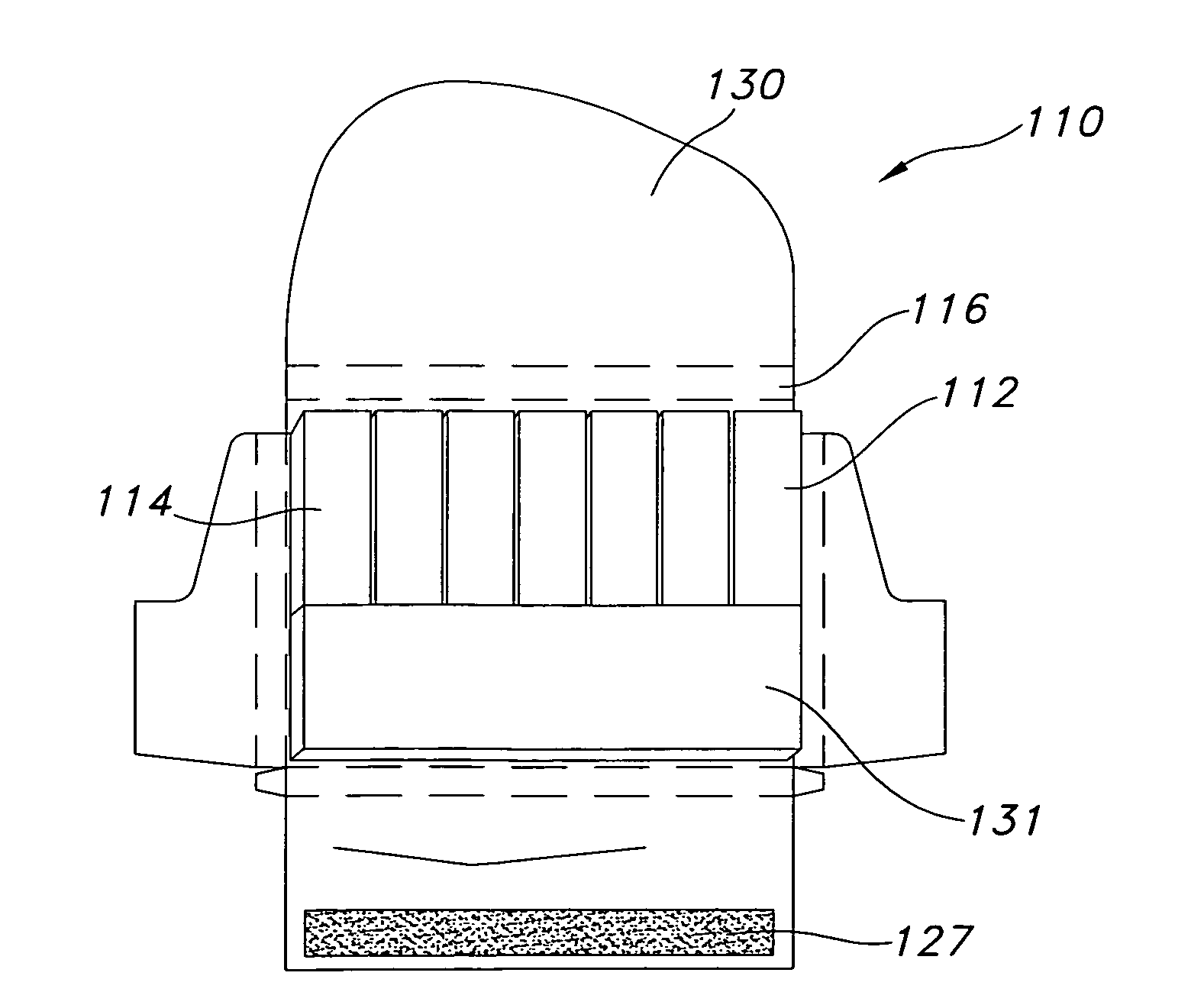 Package for dispensing and retaining gum slabs with adhesive securement