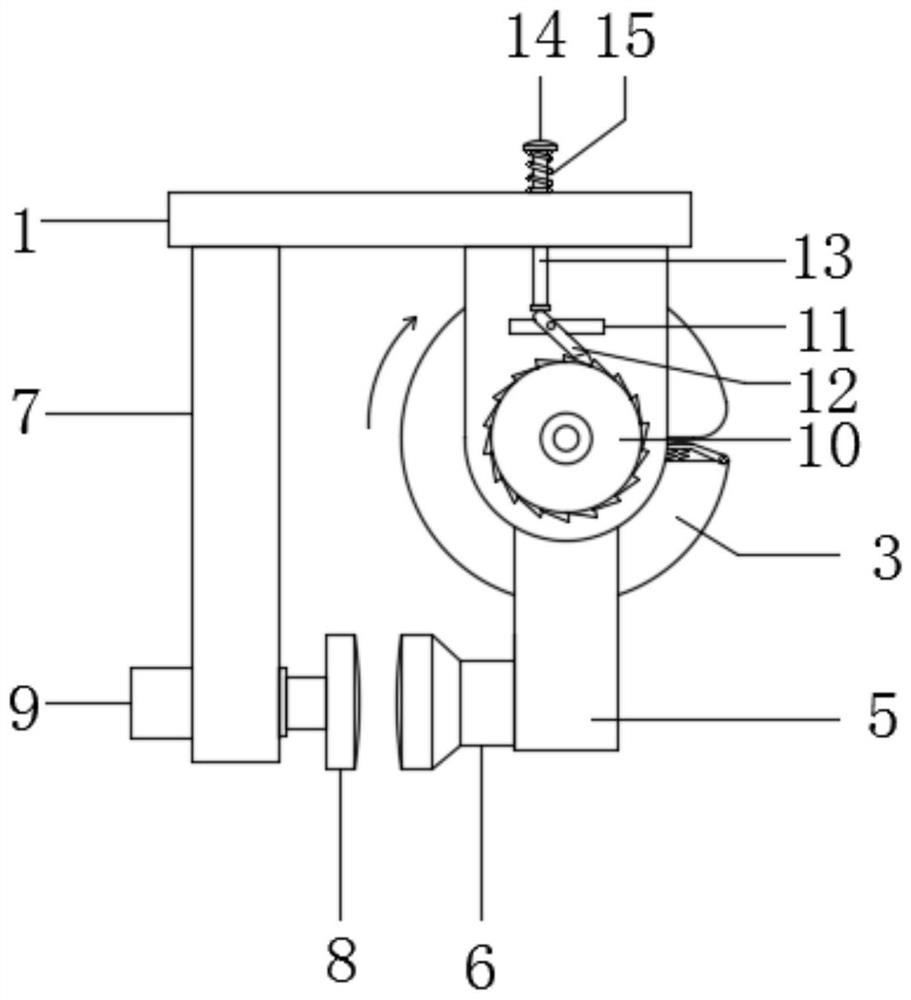 A fixing device for laser film tensile test