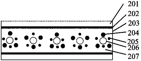 Edge-closed quantum dot enhanced film and preparation method thereof