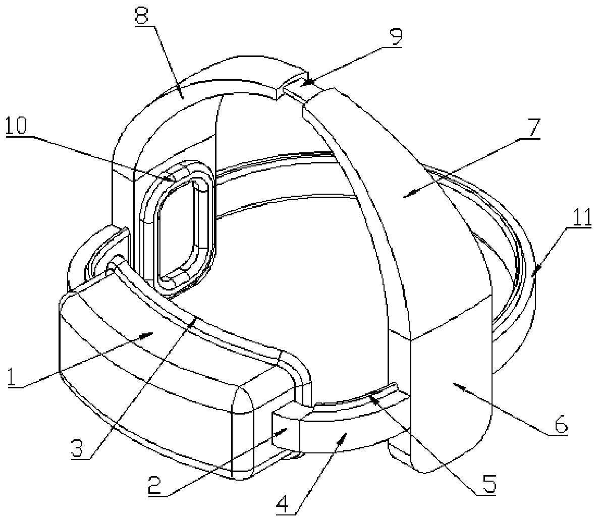 Virtual reality glasses for animation media