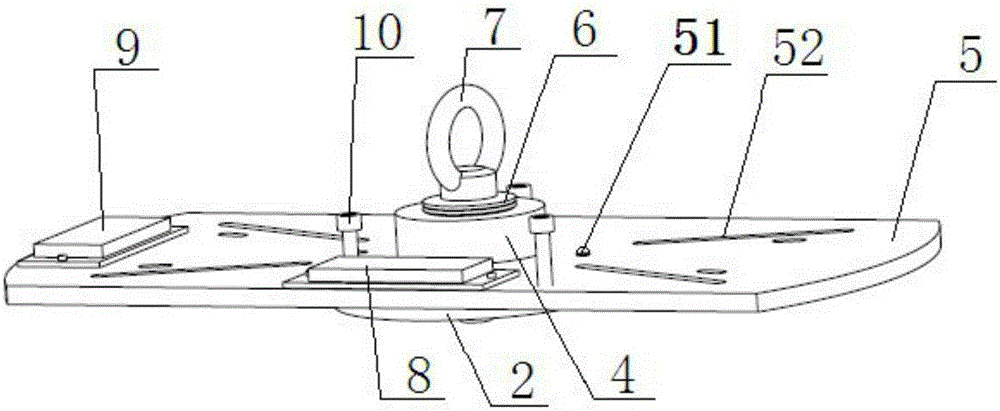 Tilt-adjustable lifting device