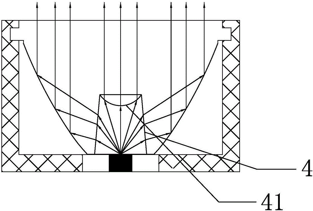 A design method of anti-glare LED lamp