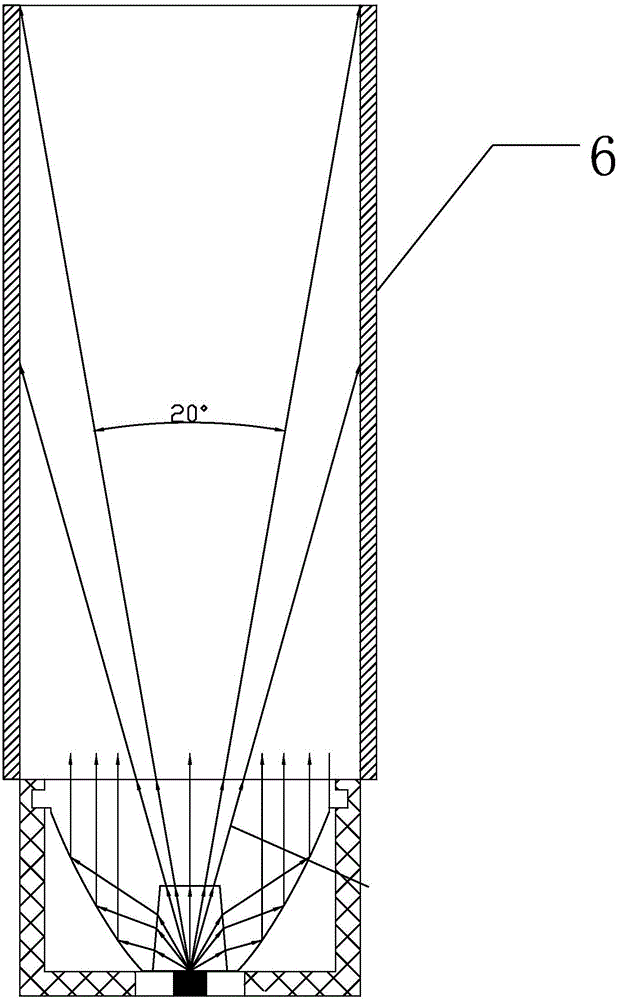 A design method of anti-glare LED lamp