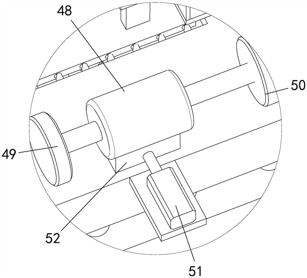 A double-head grinding machine with shock-absorbing function