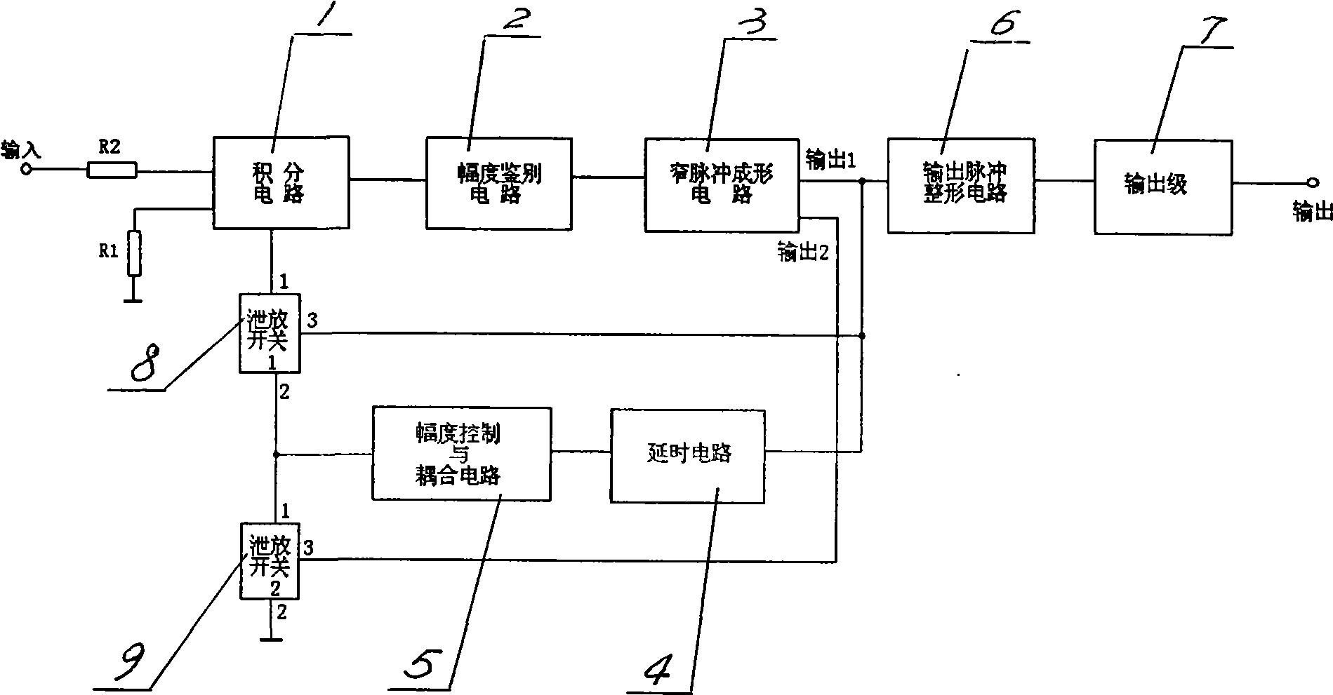 Charge frequency converter