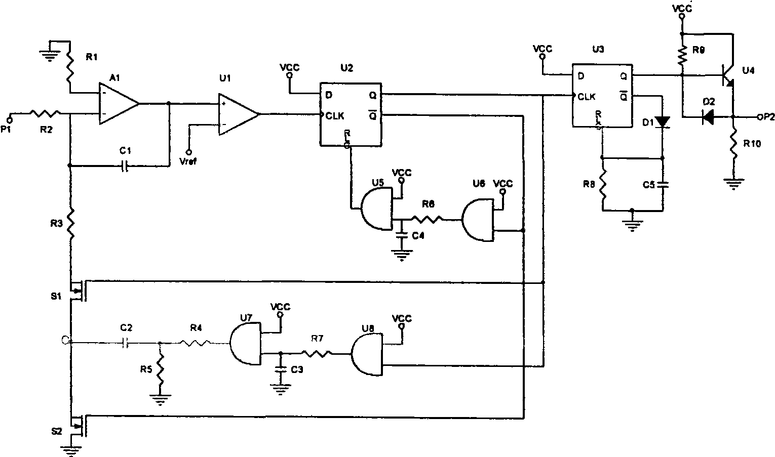 Charge frequency converter